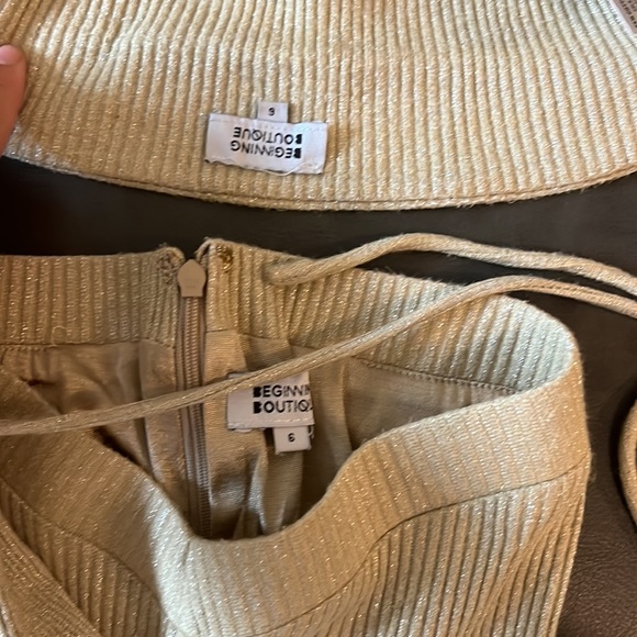 Cher Set BEGINNING BOUTIQUE GOLD - Picture 5 of 5